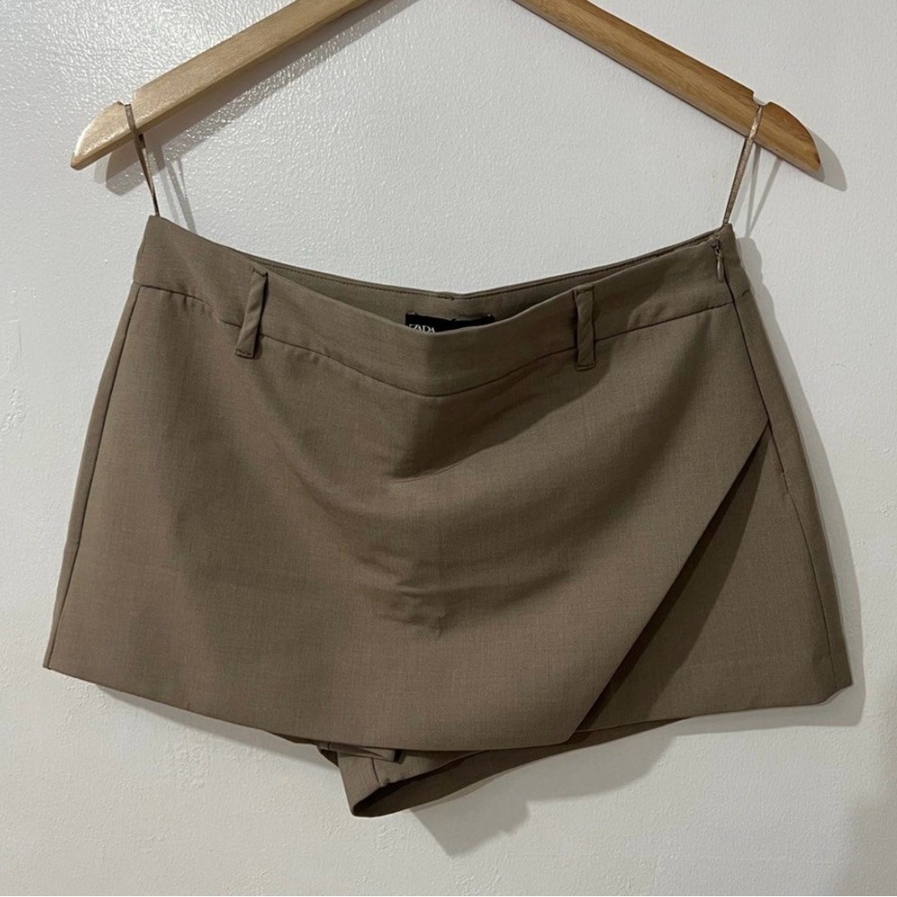 ZARA SKORT TAN / TAUP
